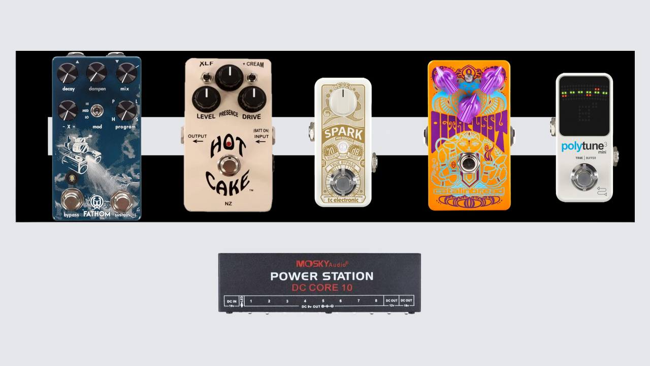 my first pedal board