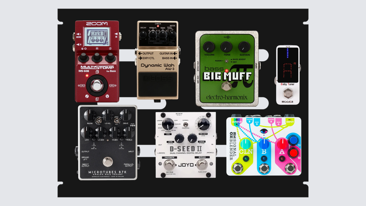 Parallel Bass Pedalboard